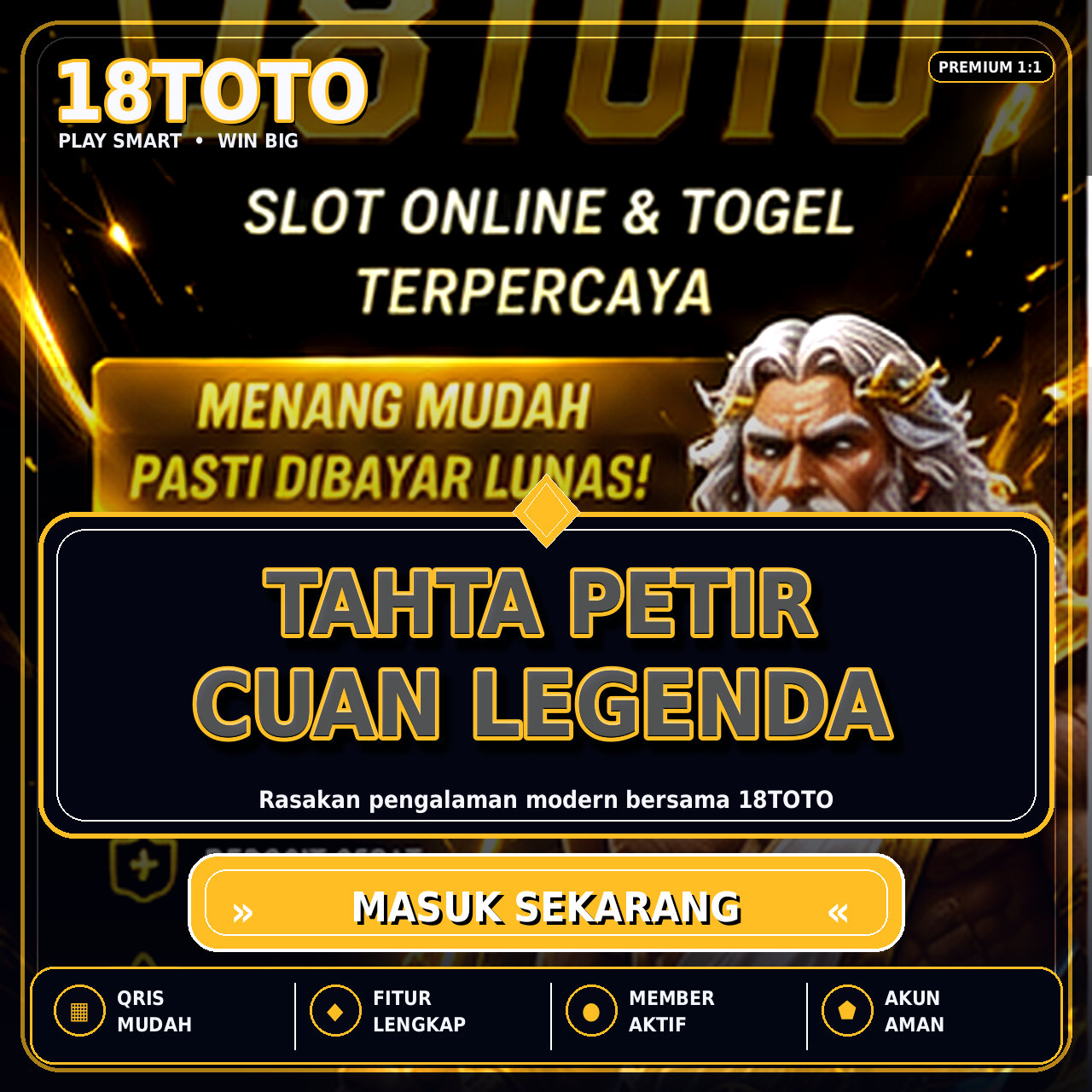 18toto koleksi footwear kekinian bantalan empuk anti pegal 18TOTO - bola togel berputar angka berkilau